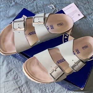 Birkenstock US 39 - 8 Arizona BS Sky white bottom